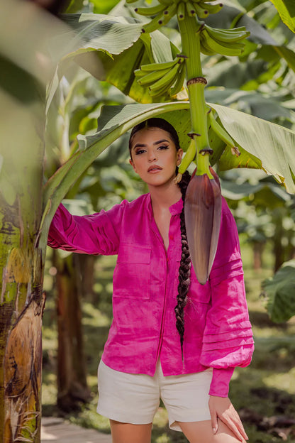 VERONICA FUCSIA SHIRT